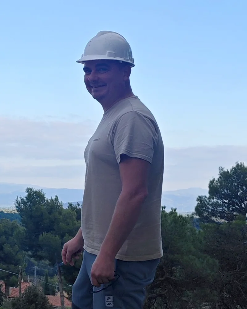 Alex, cap d’equips de muntatge d’AGCastores