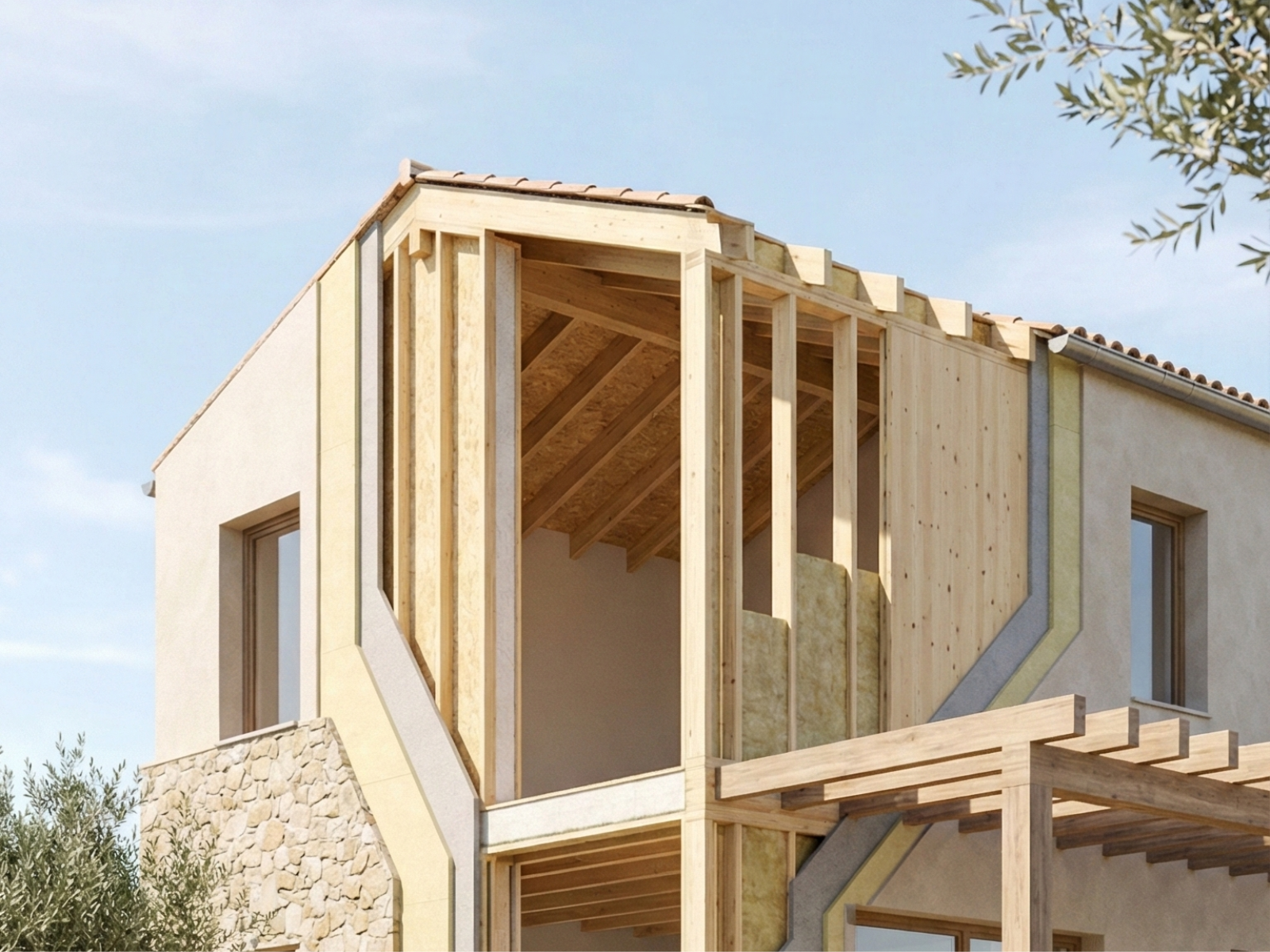 construction facade insulation